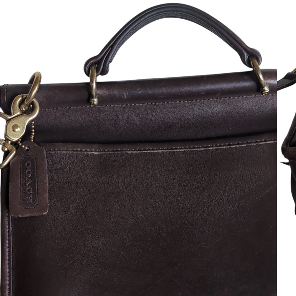 Vintage Coach Willis 2227 Satchel Crossbody Handbag brown - Picture 7 of 14